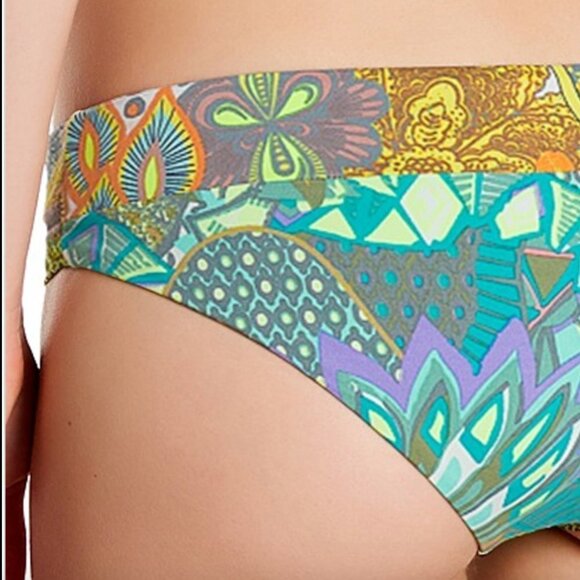Maaji Bikini Bottoms Reversible Route Sixty Signature Cut Small New - Picture 4 of 6